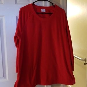 Red Danskin sweat shirt